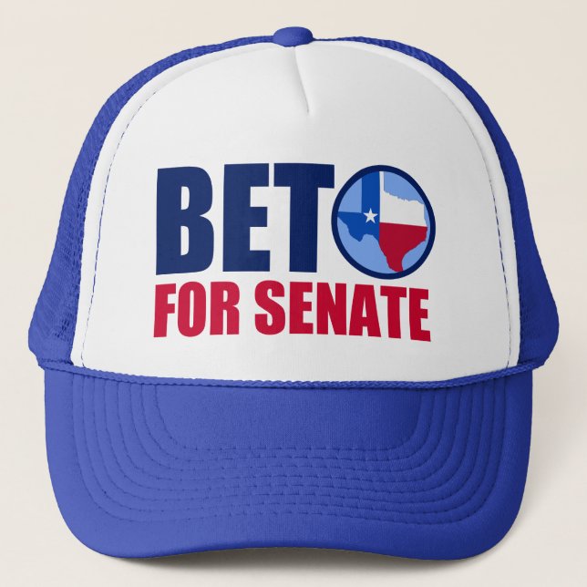 Boné Beto para o Senado do Texas 2018 (Frente)