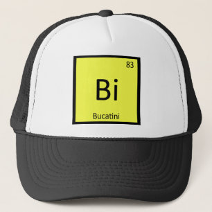 Boné Bi - Bucatini Pasta Química Mesa Periódica