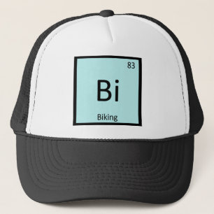 Boné Bi - Esportes de Ciclismo Química Símbolo da Tabel