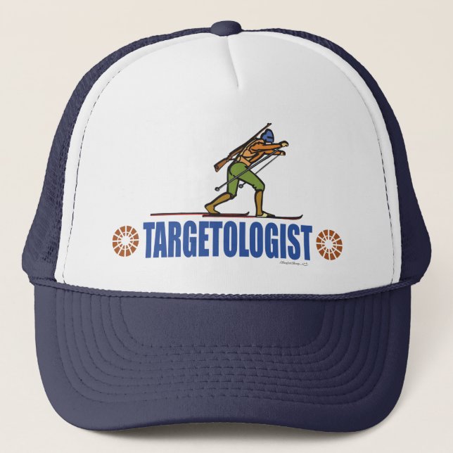 Boné Biatlo de Esqui de Neve (Frente)