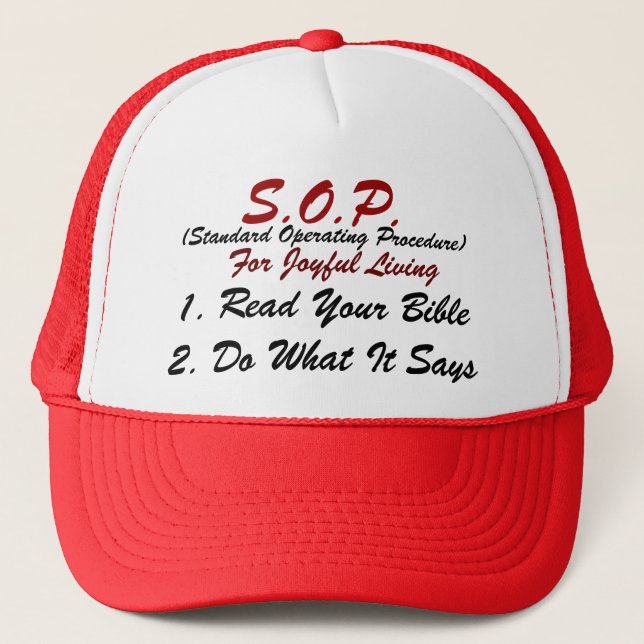 Boné Bíblia SOP Hat (Frente)