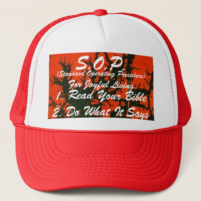 Boné Bíblia SOP Hat (Frente)