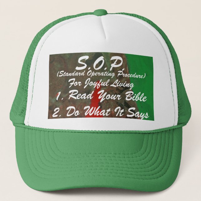 Boné Bíblia SOP Hat (Frente)