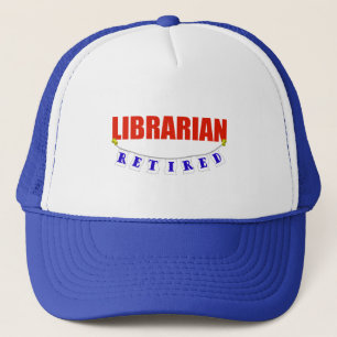 BONÉ BIBLIOTECÁRIO APOSENTADO