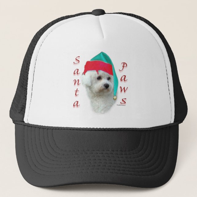 Boné Bichon Frise Papais noeis Paws (Frente)