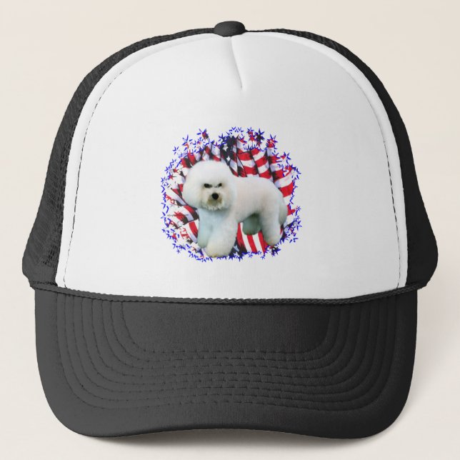 Boné Bichon Frise Patriot (Frente)