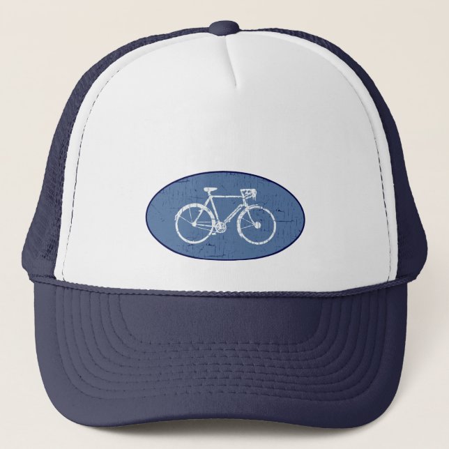 Boné bicicleta branca (Frente)