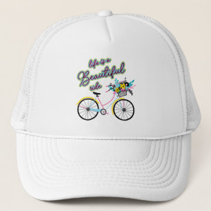 Boné Bicicleta Encantadora: A Vida é uma Bela Viagem