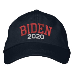 Boné Biden Grande e Negrito - Vermelho e Branco 2020