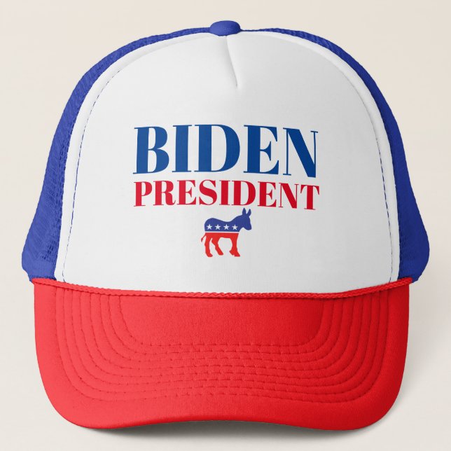 Boné Biden Presidente Trucker Hat (Frente)