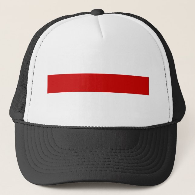 Boné Bielorrússia branco-vermelho-branco (Frente)