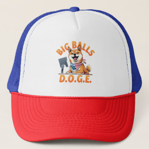 Boné Big Balls Doge Department of the Efficiency do Gov