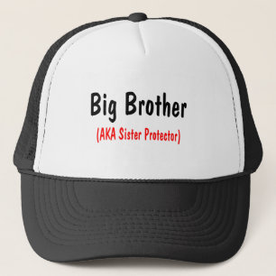 Boné Big brother (AKA protetor da irmã)