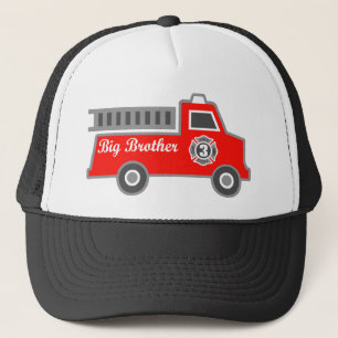 Boné Big brother do carro de bombeiros