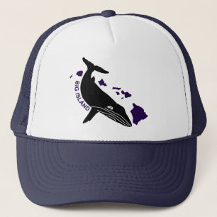 Boné Big Island - Hawaii Purple Islands Humpback
