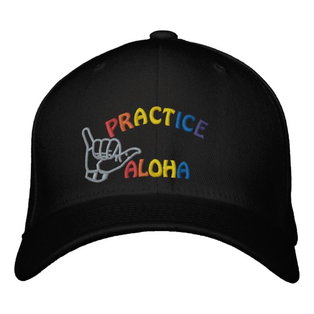 Boné Big Island Practice Aloha Shaka (Hang solto) (Frente)