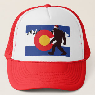 Boné Bigfoo-Papais noeis-Colorado-Flag