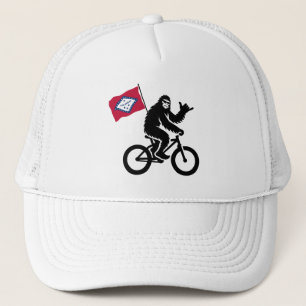 Boné Bigfoot Cycling Arkansas Flag