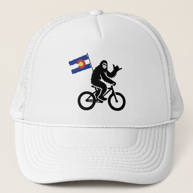 Boné Bigfoot Cycling Colorado Flag (Frente)