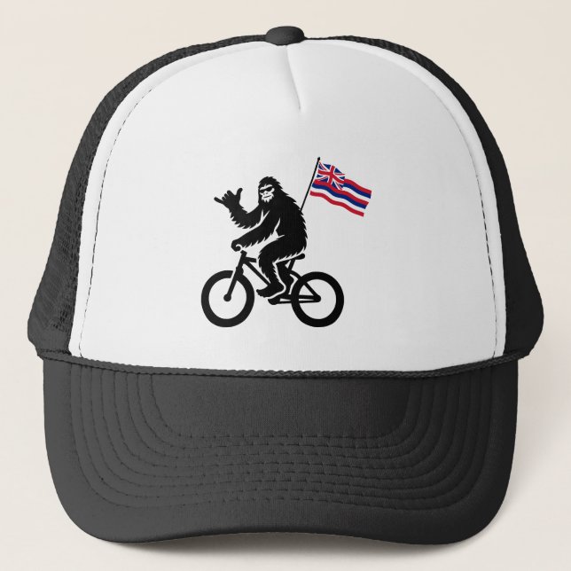 Boné Bigfoot Cycling Hawaii Flag (Frente)