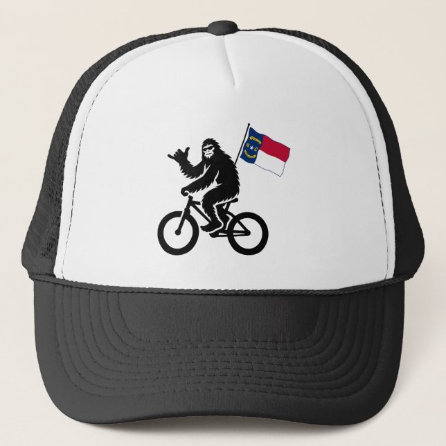 Boné Bigfoot Cycling North Carolina Flag (Frente)