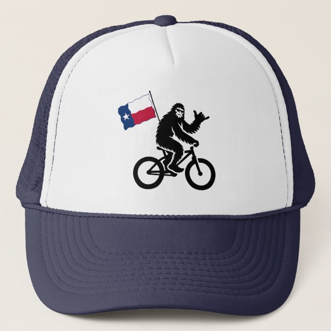 Boné Bigfoot Cycling Texas Flag (Frente)