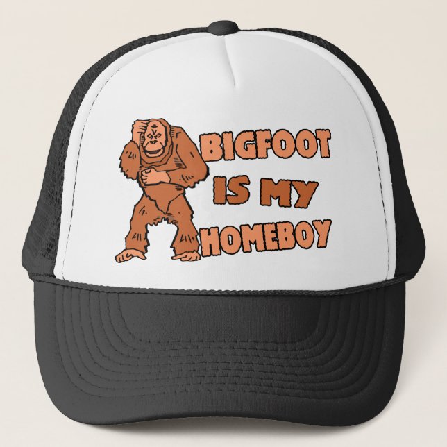 Boné Bigfoot é meu ficar em casa (Frente)