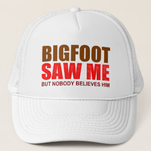 Boné Bigfoot paranormal engraçado