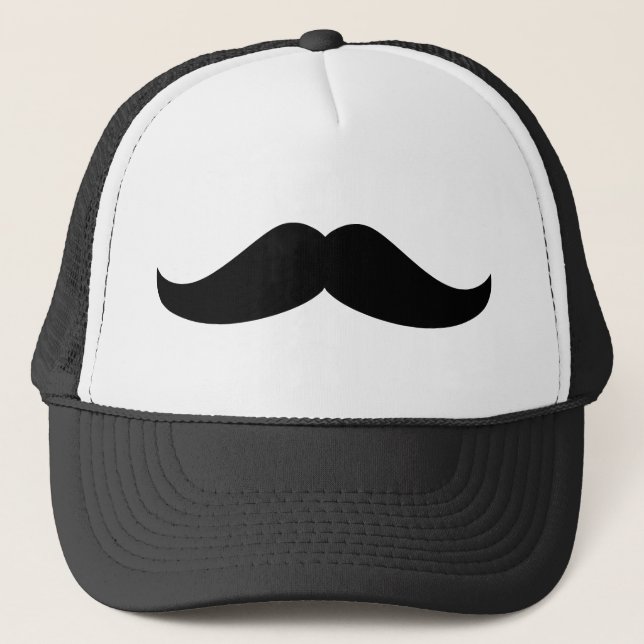 Boné Bigode preto (Frente)