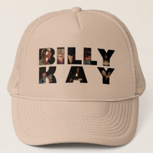 Boné Billy Kay Photo Tour Logotipo Trucker Hats