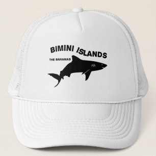 Boné Bimini Islands Scuba Mergulhando Com Tubarões - Ba