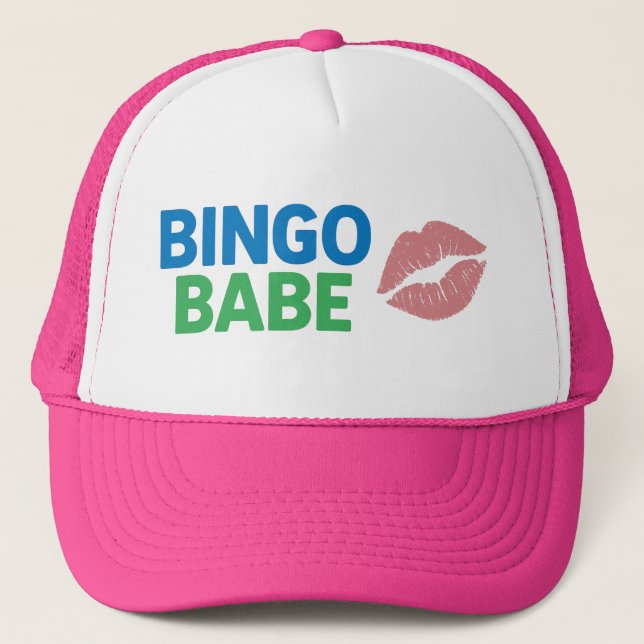 Boné Bingo Babe Bonito e Confidente Bingo Lover (Frente)