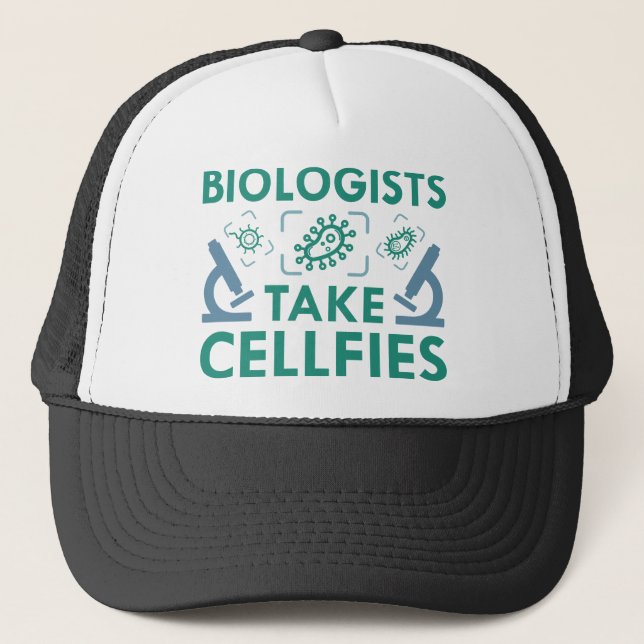 Boné Biólogos Tiram Cellfies (Frente)