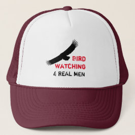 Boné Bird Assistindo 4 homens reais - Chapéu de caminho
