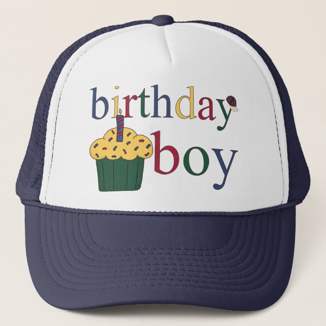 Boné Birthday Boy Hat (Frente)