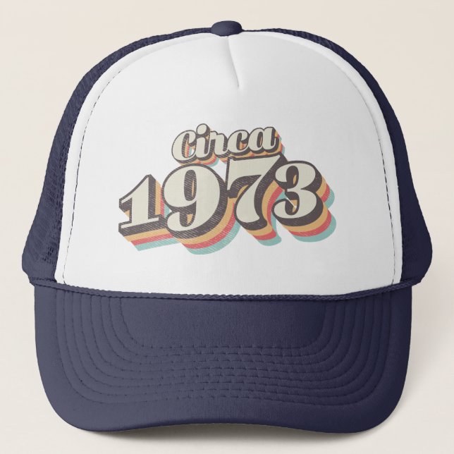 Boné Birthday Year - Circa 1973 (Frente)