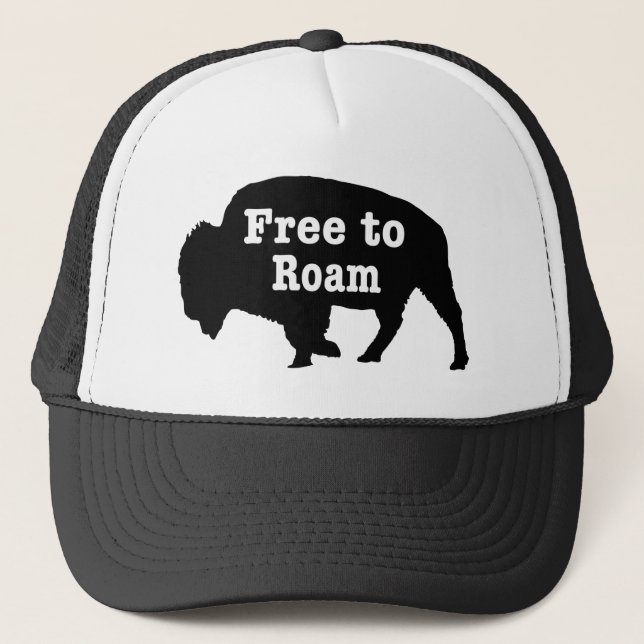 Boné Bison Free To Roam (Frente)