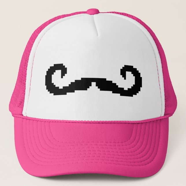 Boné Bit Pixel Handlebar Mustache (Frente)