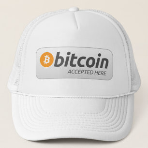 Boné Bitcoin - aceitado aqui