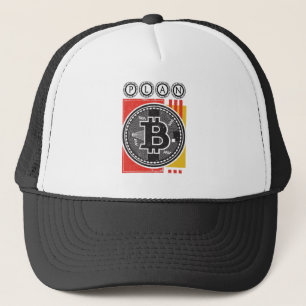 Boné Bitcoin - Criptomoeda - Plano B