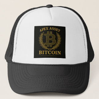 Boné Bitcoin o ativo ápice