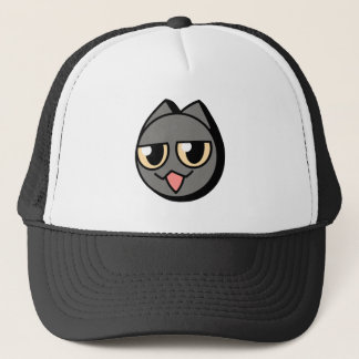Boné Black Cartoon Cat