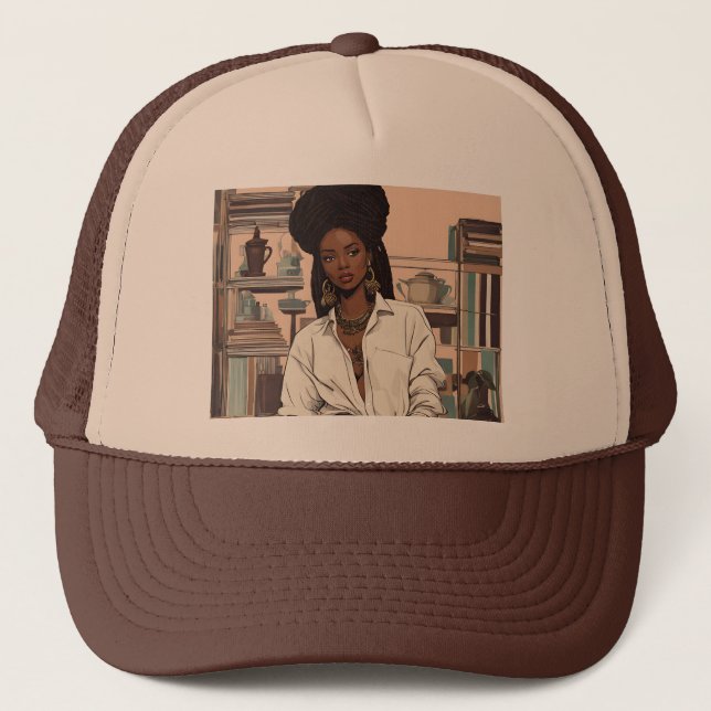 Boné Black Girl Trucker Hat (Frente)