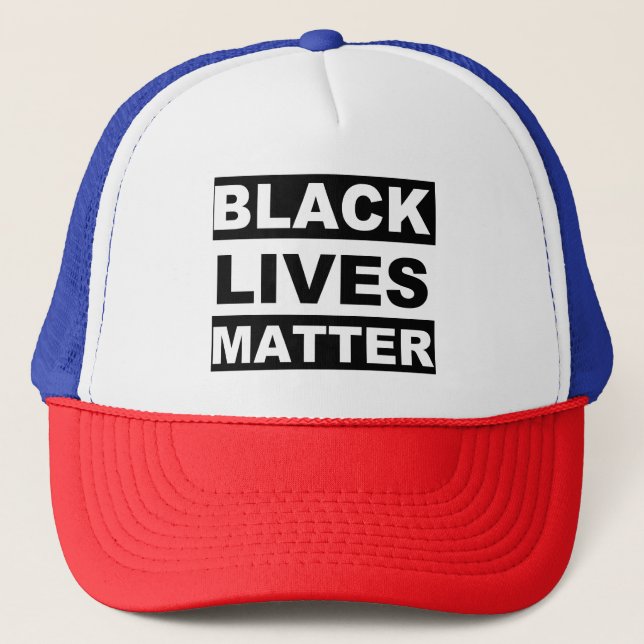 Boné Black Lives Importam Trucker Hut (Frente)
