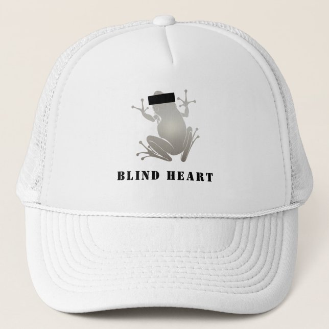 Boné Blind Heart Censored Silver Frog CustomText (Frente)