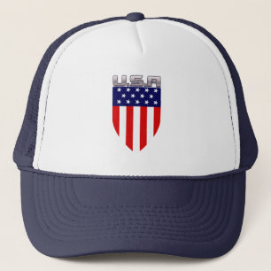 Boné Blindagem Patriótica Americana
