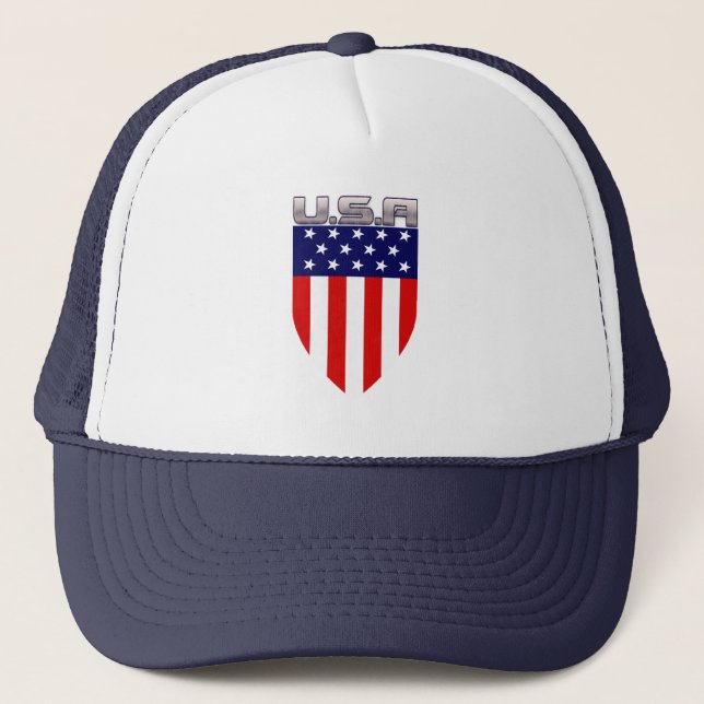 Boné Blindagem Patriótica Americana (Frente)