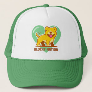 Boné Blocky Nation Trucker Hat