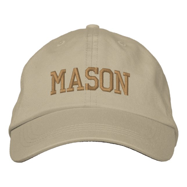 Boné Bloco Atlético de Monograma Nome Personalizado Dou (Frente)