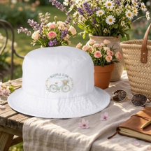 Bloom & Glow Floral Vintage Bicicleta Embroidered